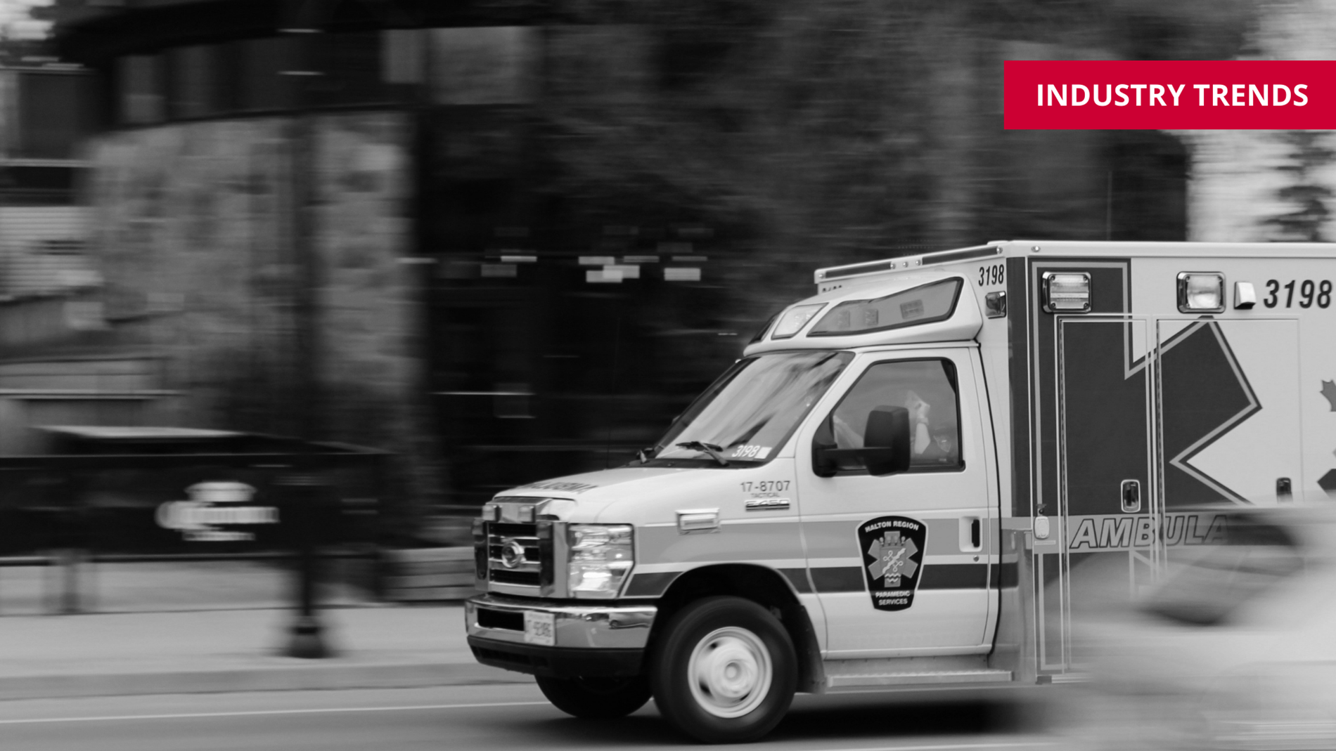 Ambulance Speeding to Hospital 