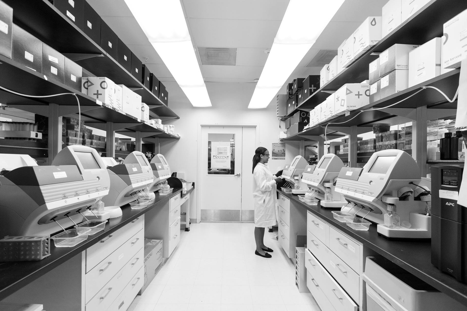 Staff in lab