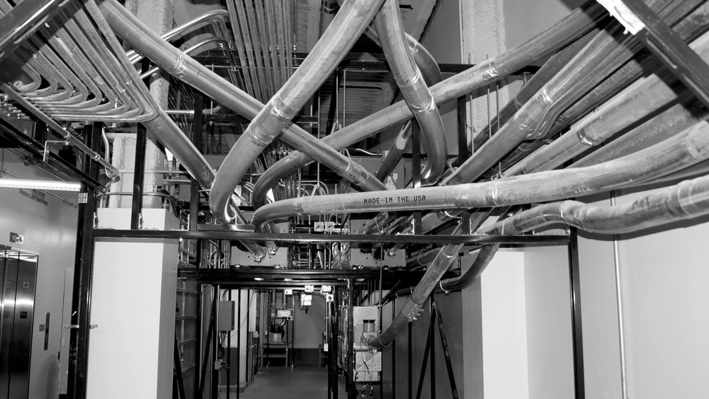 stainless steel pneumatic tube system tubing