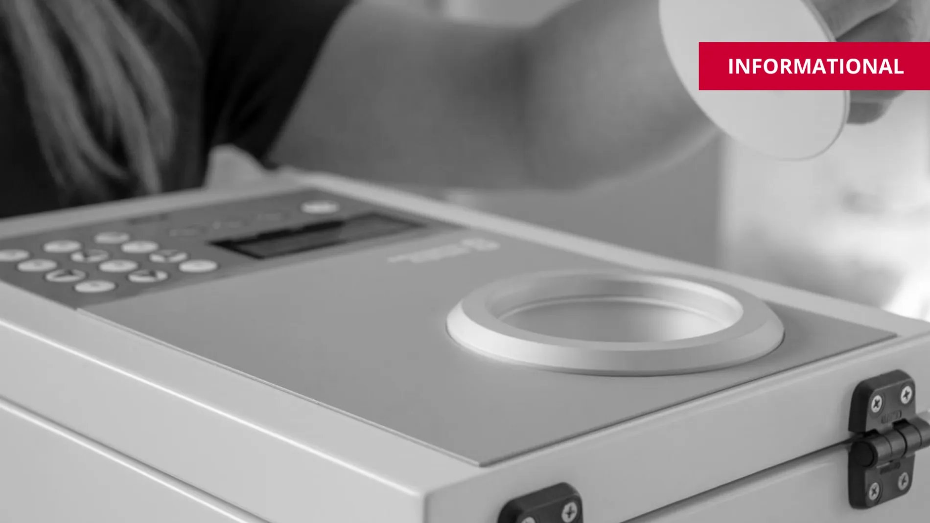 person using siwisslog healthcare ezcut