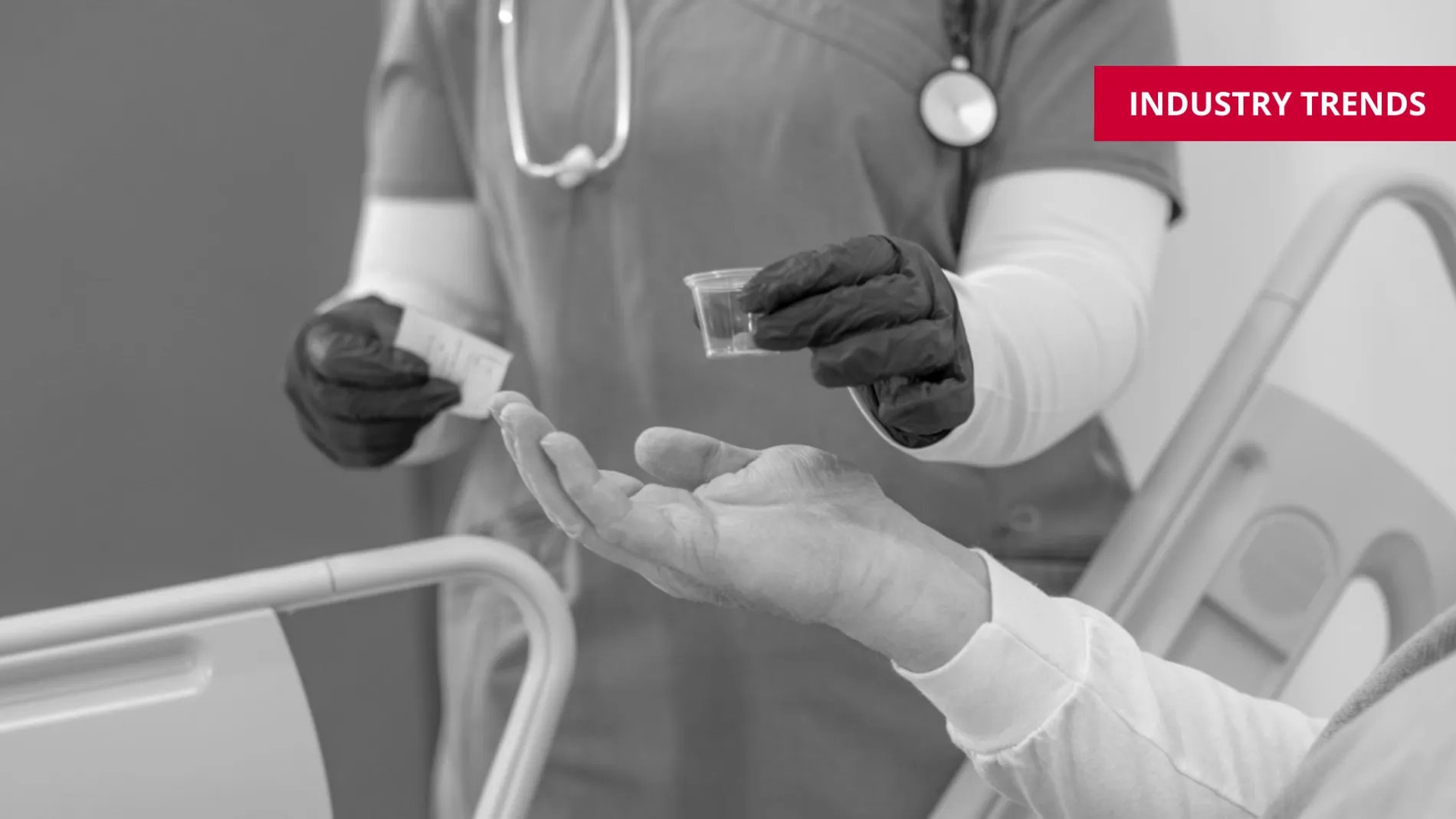 nurse administering medication