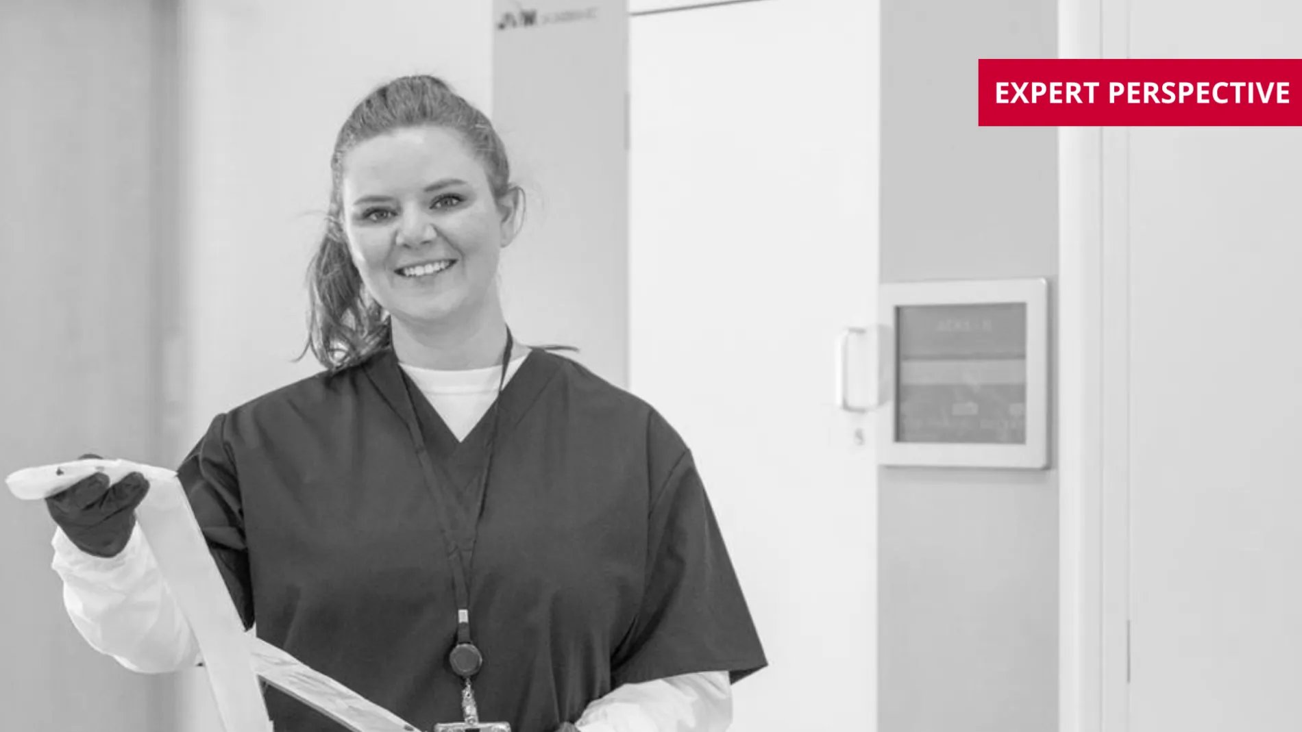 nursing staff handling medication