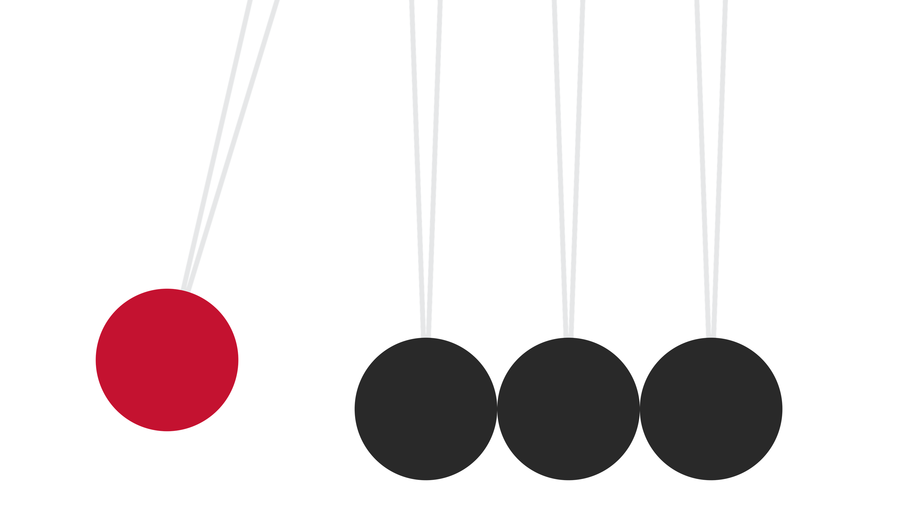 The Cost of Doing Nothing - Newtons Cradle