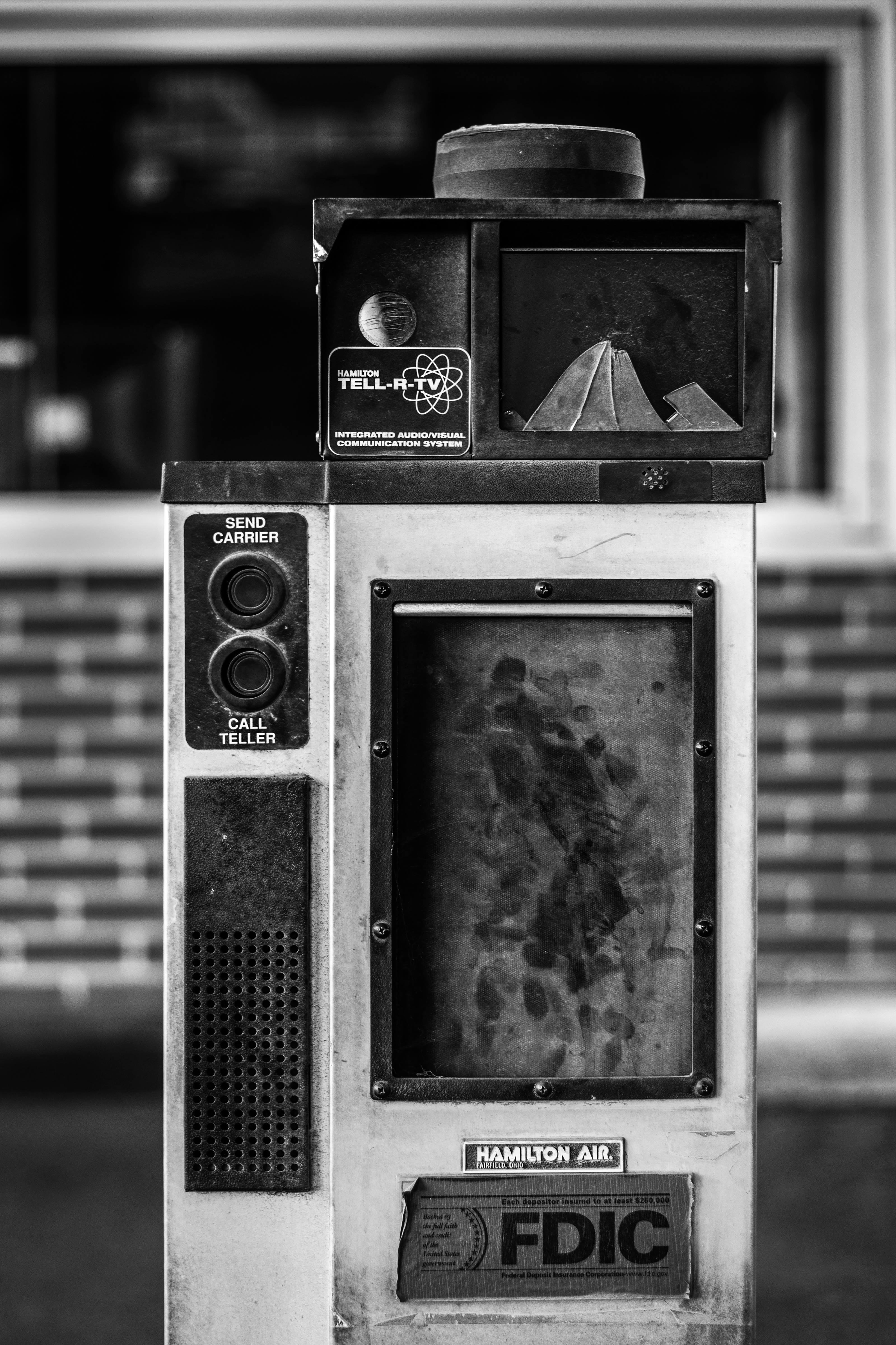 old tube system station at bank