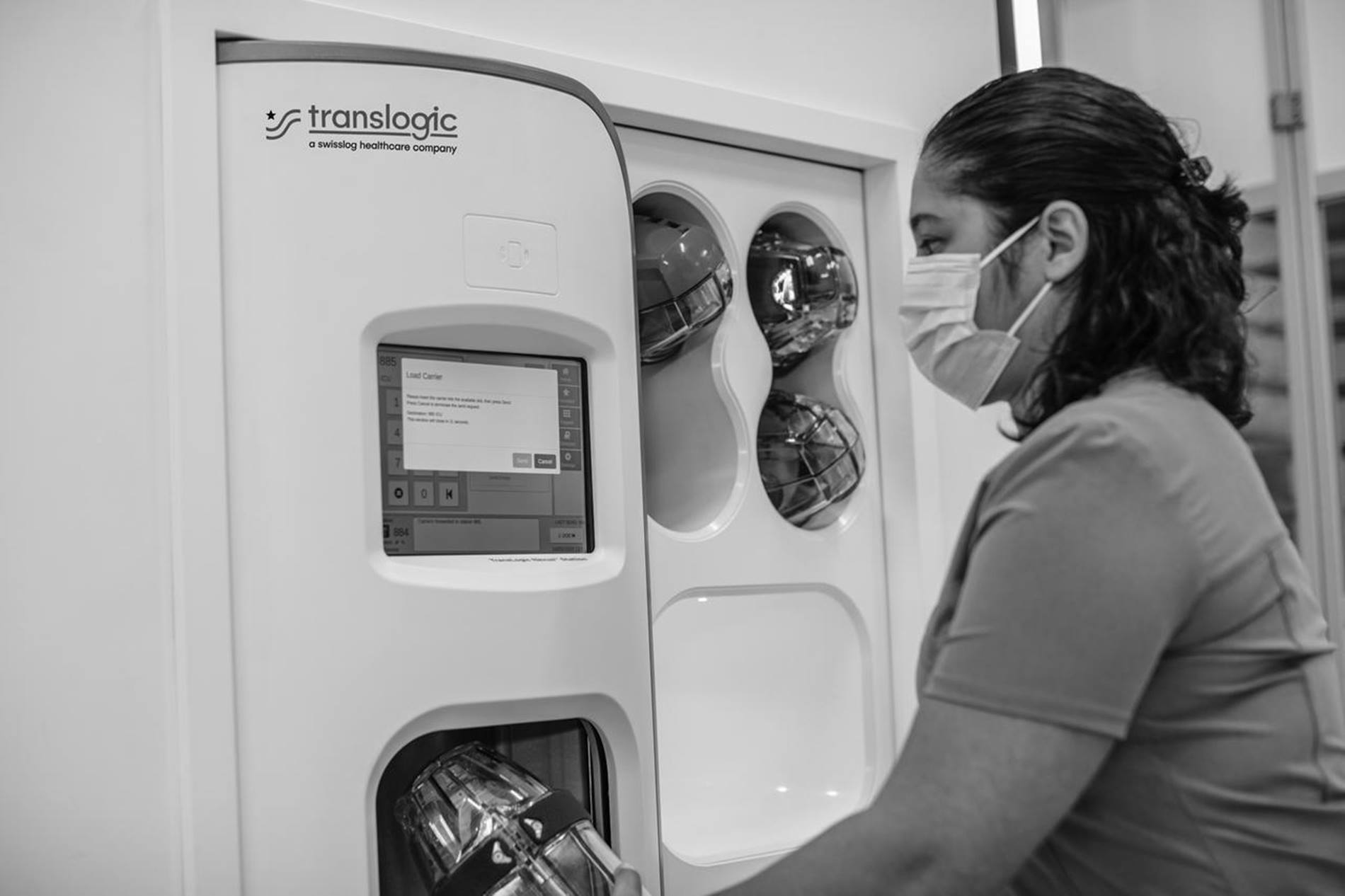 staff using nexus station