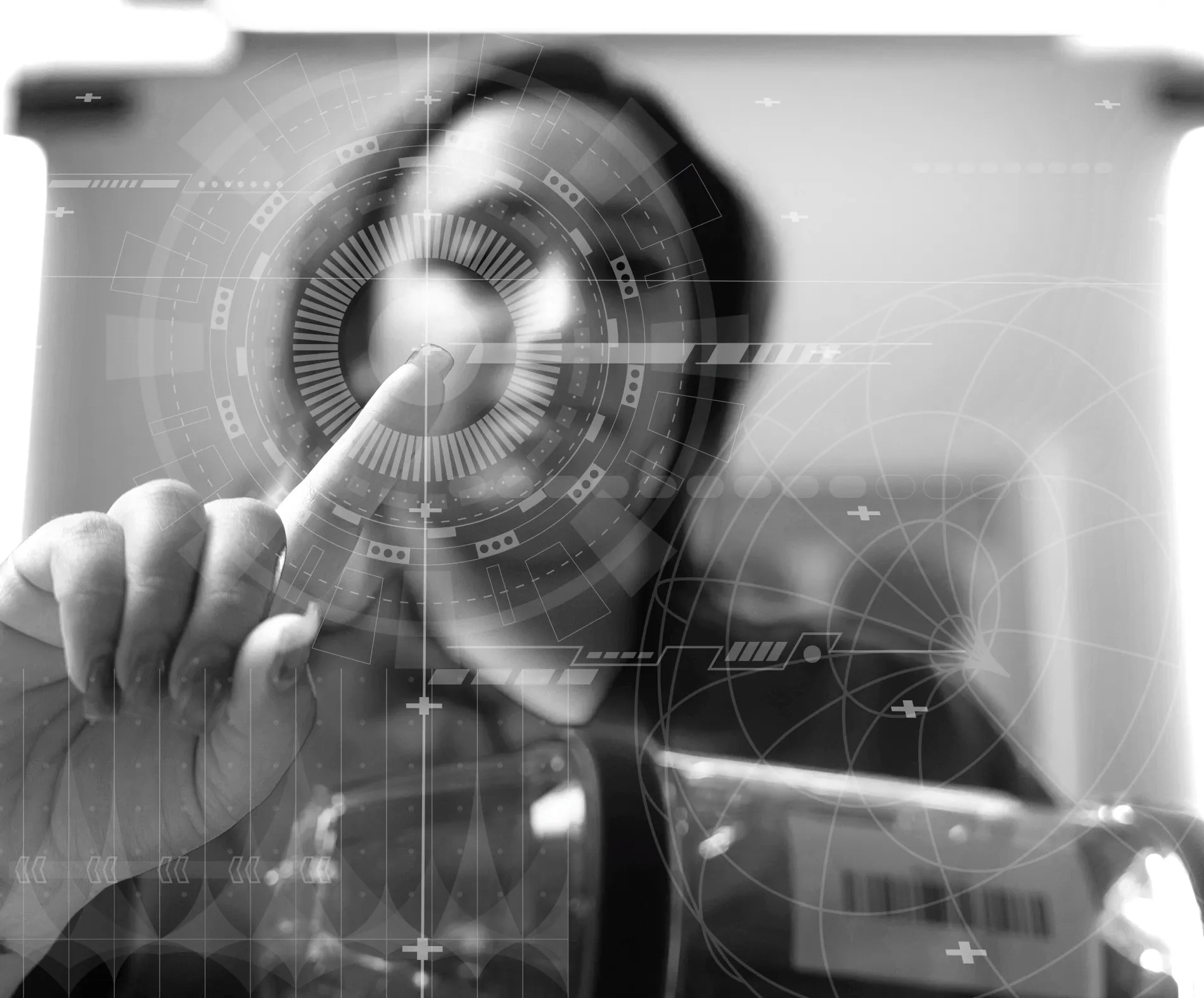 Nurse pointing Nexus