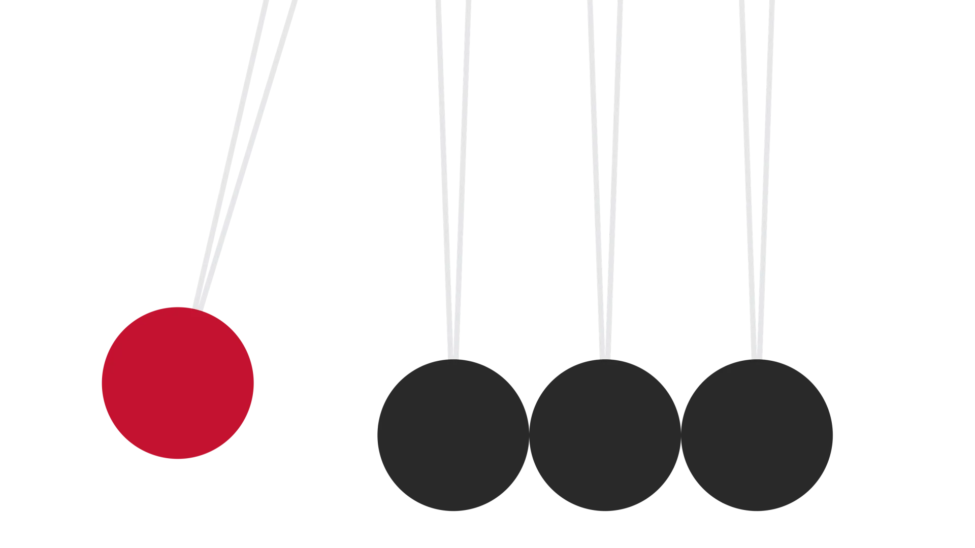 The Cost of Doing Nothing - Newtons Cradle