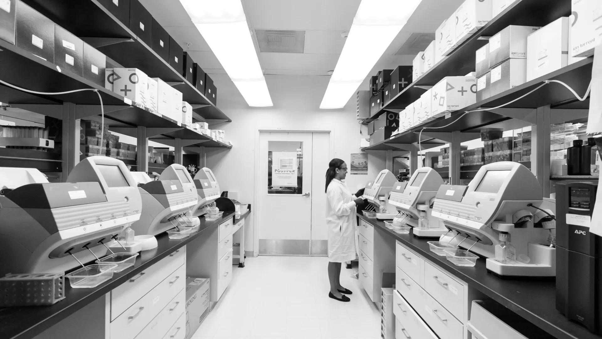 Staff in lab